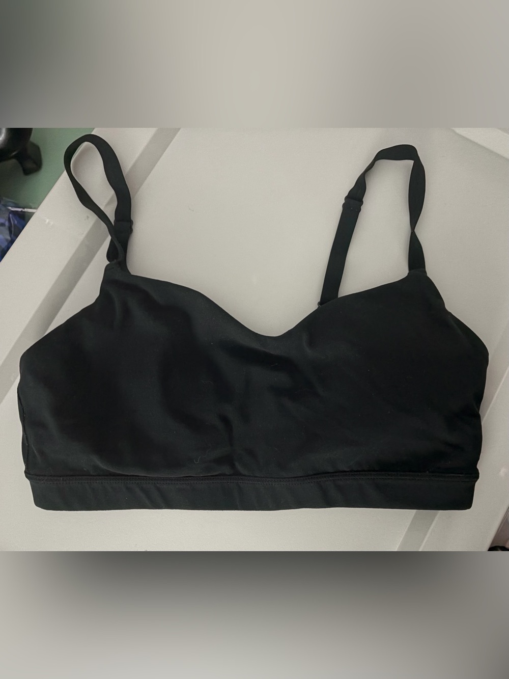 Athleta Black Solace Strap Sports Bra Size S
